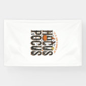 Oude Hocus Pocus Halloween Pompoen T-shirt Ontwerp Spandoek (Horizontaal)