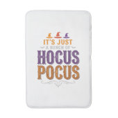 Oude Hocus Pocus Halloween Typografie Ontwerp_1 Badmat (Voorkant Verticaal)