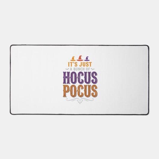 Oude Hocus Pocus Halloween typografie ontwerp_1 Bureaumat (Voorkant)