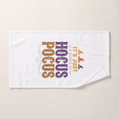 Oude Hocus Pocus Halloween Typografie Ontwerp_1 Handdoek (Handdoek)
