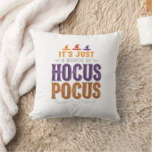 Oude Hocus Pocus Halloween Typografie Ontwerp_1 Kussen (Deken)