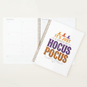 Oude Hocus Pocus Halloween Typografie Ontwerp_1 Planner (Display)