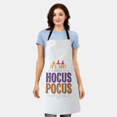 Oude Hocus Pocus Halloween Typografie Ontwerp_1 Schort (Gedragen)
