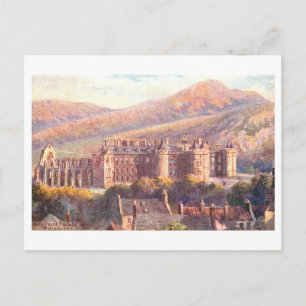 Oude Holyrood Palace in Edinburgh, Schotland, Briefkaart