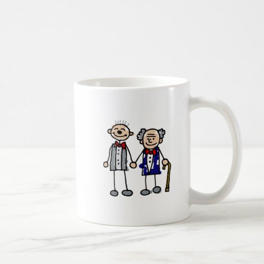 Oude homepaar koffiemok (Rechts)