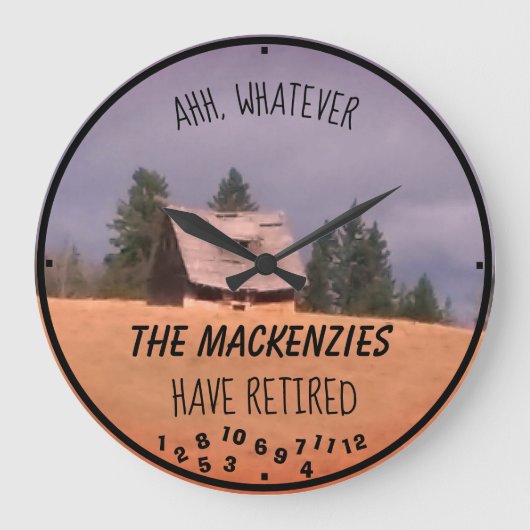 Oude homestead naam Gekoek Grote Klok (Voorkant)