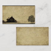 Oude homestead- Prim Biz-kaarten Visitekaartje (Voorkant / Achterkant)