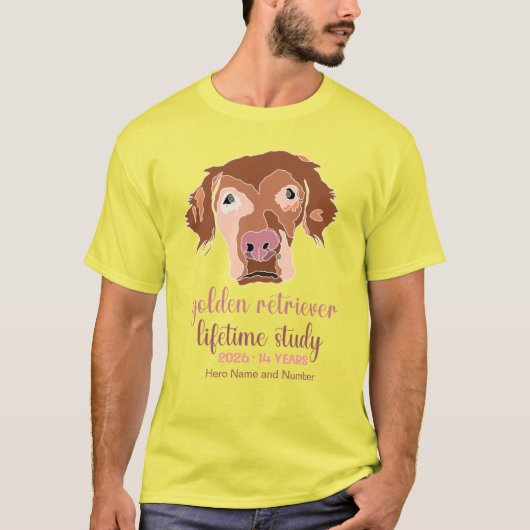OUDE HOND WIT T-SHIRT (Voorkant)