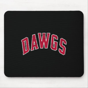 Oude Honden Grappige Bulldog School Spirit Terug n Muismat