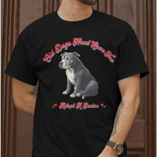 Oude honden hebben liefde nodig om een senior te a t-shirt