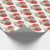 Oude Honden Valentijnsdag Inpakpapier (Hoek)
