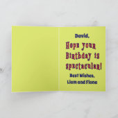 Oude honden zijn Cool Happy Birthday Kaart (Binnen)