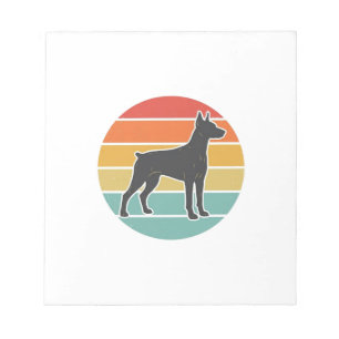Oude honden zonsondergang Silhouet Vector ontwerp_ Notitieblok