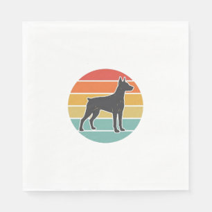 Oude honden zonsondergang Silhouet Vector ontwerp_ Servet