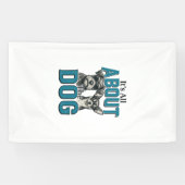Oude hondliefhebber citaat vector ontwerp_1 spandoek (Horizontaal)
