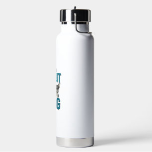 Oude hondliefhebber citaat vector ontwerp_1 waterfles