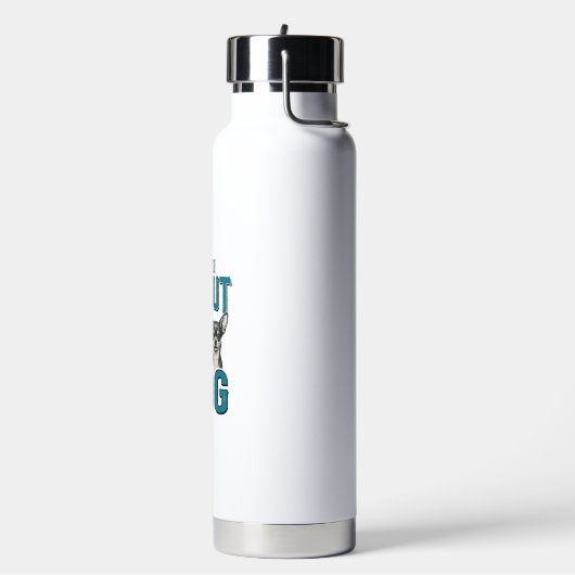 Oude hondliefhebber citaat vector ontwerp_1 waterfles (Links)