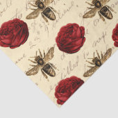 Oude Honey Bee Serie Ontwerp 6 Tissuepapier (Detail)