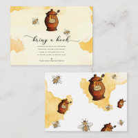 Oude honingpot honing baby shower neem een boek me