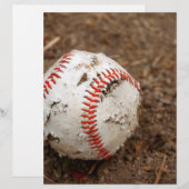 oude honkbal (Voorkant / Achterkant)