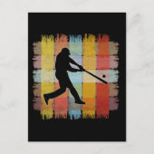 Oude Honkbal Briefkaart (Voorkant)