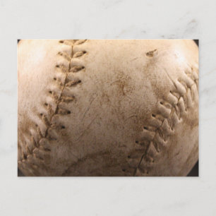 Oude honkbal briefkaart