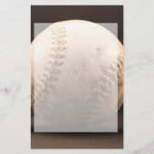 Oude honkbal briefpapier (Voorkant)