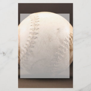 Oude honkbal briefpapier