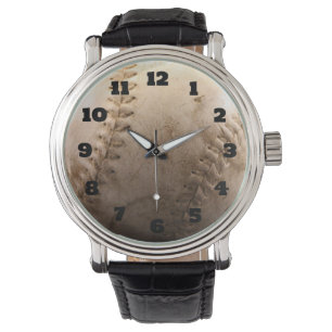 Oude honkbal horloge