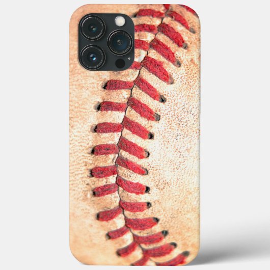 Oude  honkbal Rood Stitching Case-Mate iPhone Case (Achterkant)