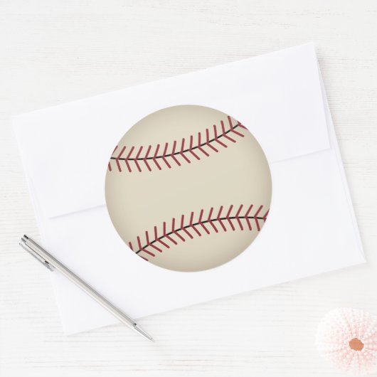 Oude Honkbal Sport Stickers (Envelop)
