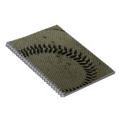 Oude honkbalnotitieboek notitieboek (Rechterzijde)