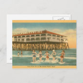  oude hoofdpostkaart van Orchard Beach Briefkaart (Voorkant / Achterkant)