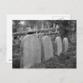 oude hoofdstenen briefkaart (Voorkant / Achterkant)