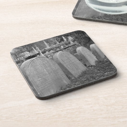 oude hoofdstenen drankjes onderzetter (Linkerzijde)