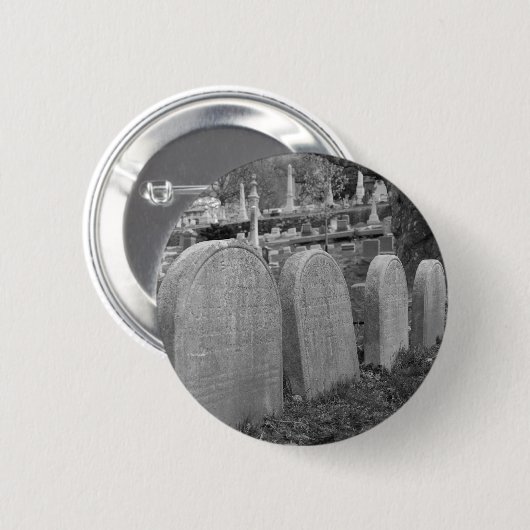 oude hoofdstenen ronde button 5,7 cm (Voorkant /achterkant)