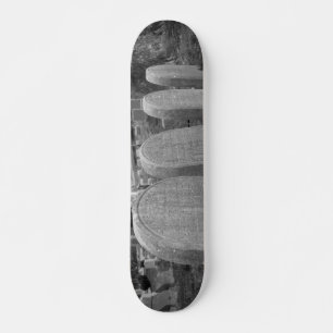 oude hoofdstenen skateboard