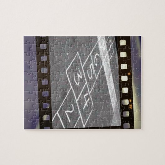 Oude hopscotch game legpuzzel (Horizontaal)