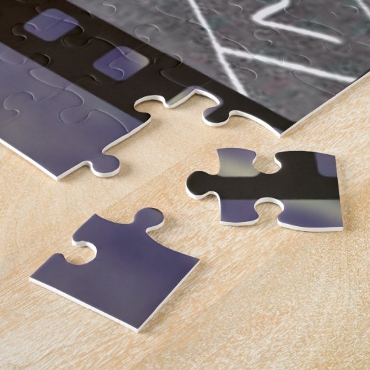 Oude hopscotch game legpuzzel (Zijkant)