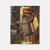 Oude horizons Fleece Blanket (Voorkant)