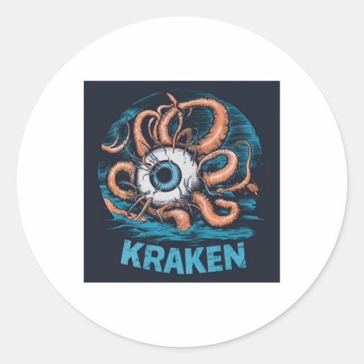 Oude Horror Sticker (Voorkant)