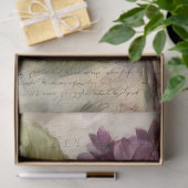 Oude Hortensia Botanische Bloemendecoupage Tissuepapier (Geschenk)