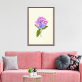 Oude Hortensia Canvas Afdruk (Insitu (Woonkamer))