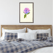 Oude Hortensia Canvas Afdruk (Insitu (Slaapkamer))
