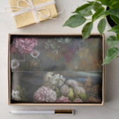 Oude Hortensia Roos Boeket Decoupage Tissuepapier (Geschenk)