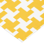 Oude Houndstooth-patroon Tafelkleed (Gekanteld)