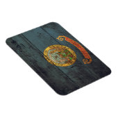 Oude hout Idaho vlag; Magneet (Rechterzijde)