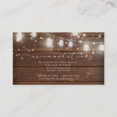 Oude Hout String Lights Wedding Accommodations Informatiekaartje (Voorkant)