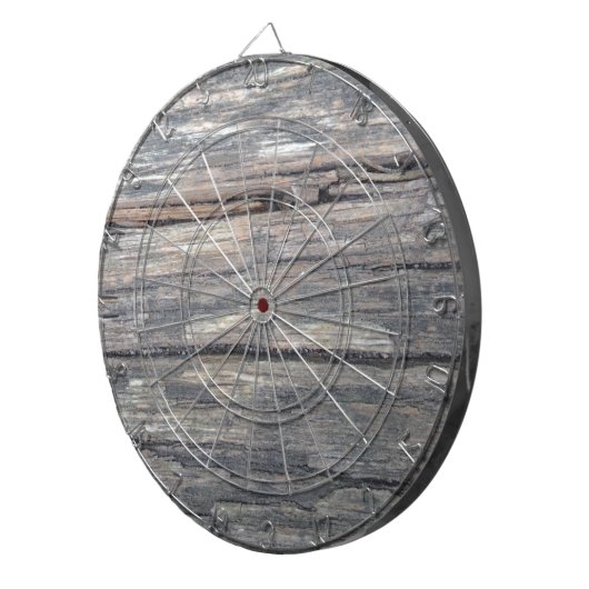 oude houtachtergrond: creëer van je eigen, jouw te dartbord (Voorkant Rechts)