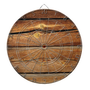 Oude Houten Achtergrond Dartbord